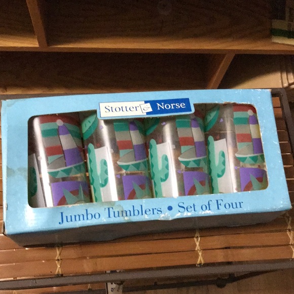 Stotter & Norse set of four jumbo tumblers new - Picture 2 of 6